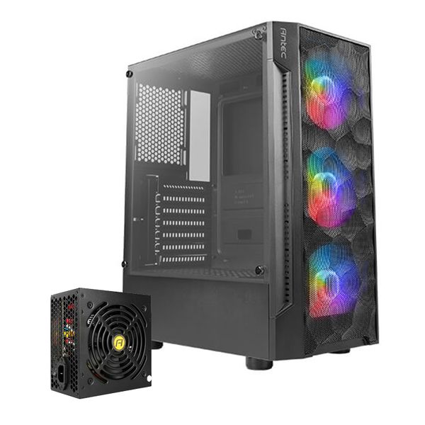 Antec NX260 ATX Mid-Tower Gaming Chassis + VP 550W PSU Bundle