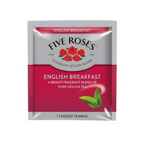 Five Roses English Breakfast Tea Envelopes (200 x 2.5g)