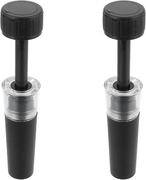 Vacuum Pump Wine Stopper Silicone Bottle Stopper Set Home Travel