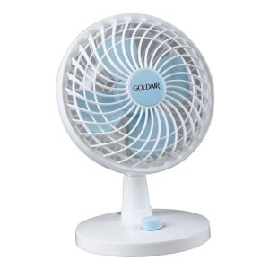 Goldair 20cm Mini USB Desk Fan - White GUF-800