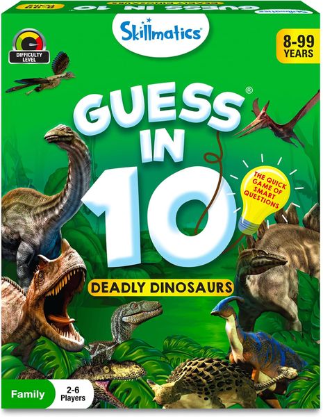 Skillmatics - Guess in 10 World of Deadly Dinosaurs