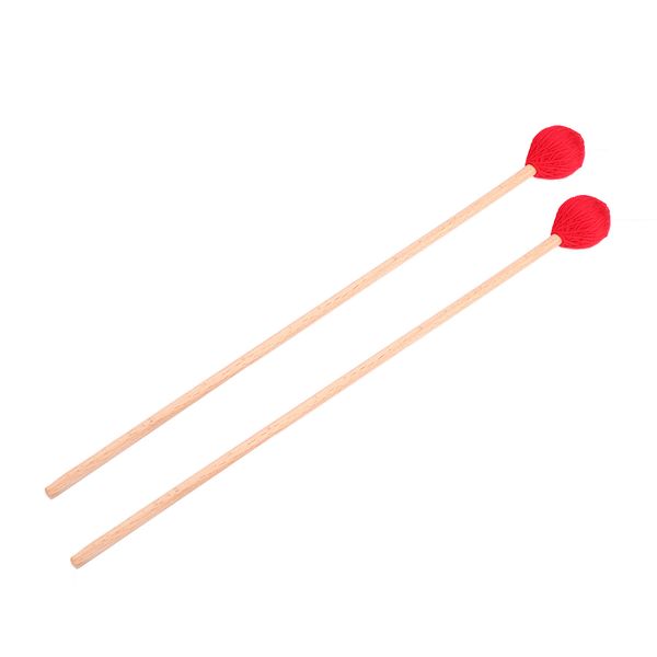 Marimba Mallets Yarn Head Smooth Handle