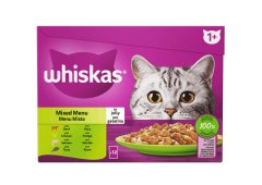 Whiskas Adult Pouch Multi-pack Mixed Selection In Jelly (12 X 85g)