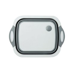 Multi Function Folding Cutting Board - Grey
