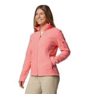 Columbia Women's Fast Trek II Fleece Jacket Alpenglow