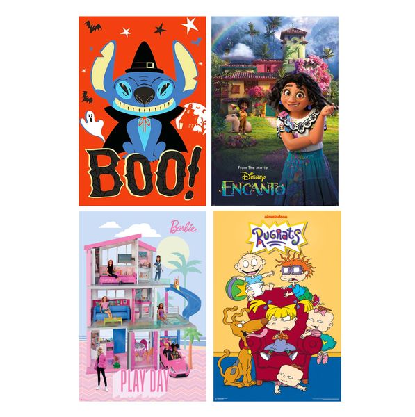 Kids Character - Poster Pack Combo (Set of 4)