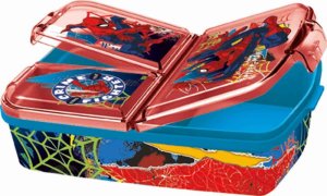 Spiderman Moving Target Compartment Sandwich Box