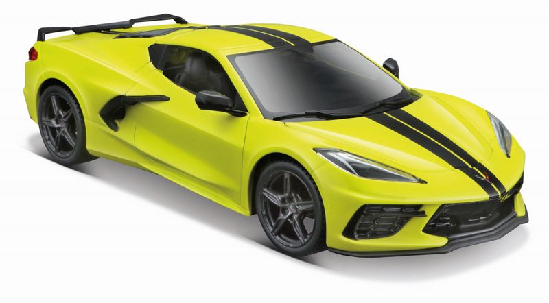 Maisto 1/24 Chevrolet Corvette Stingray Z51 2020 - Yellow