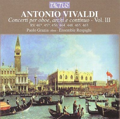 Antonio Vivaldi: Concerti Per Oboe, Archi E Continuo (CD / Album)