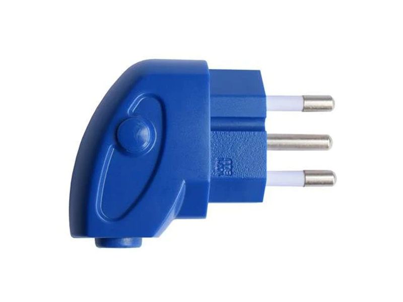 Crabtree Blue Slimline 3 Pin Plugtop 16a