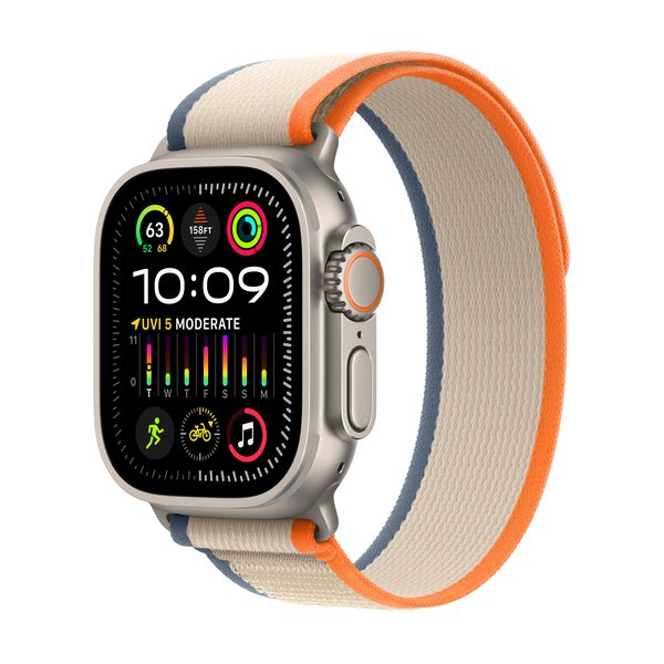Apple Watch Ultra 2 GPS+Cellular Titanium Case with Trail Loop (49mm) - M/L