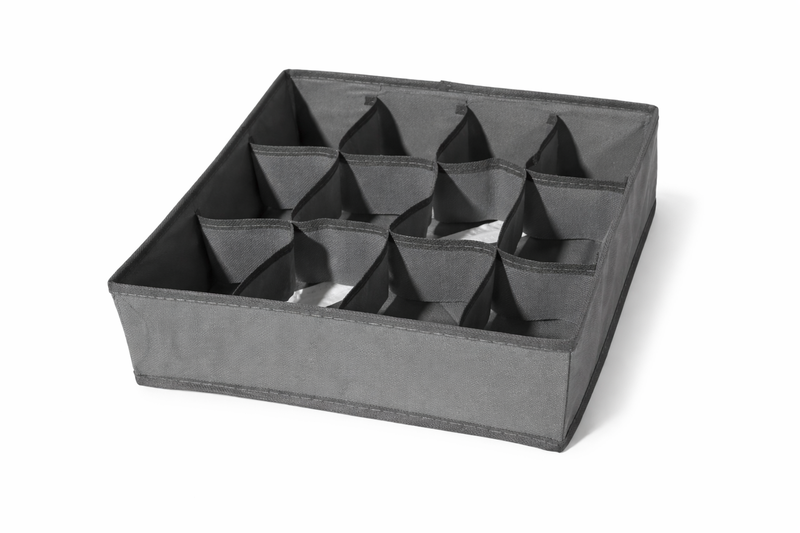 12 pocket Foldable Drawer Storage Organiser with Multiple Compartments