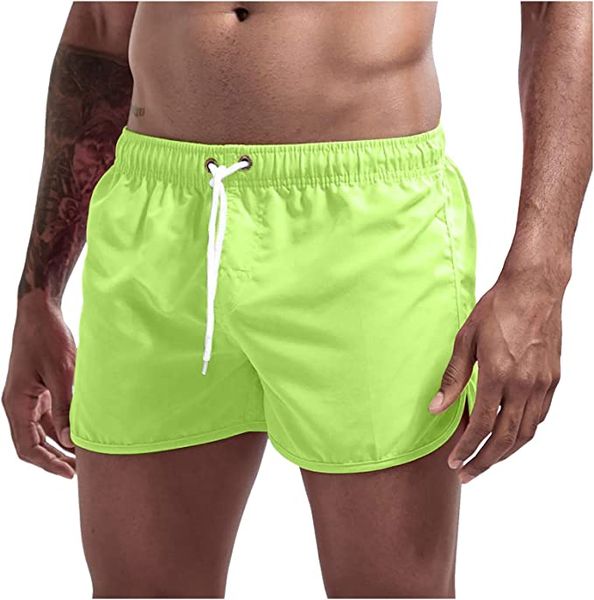 Men's Costume Beach Swimming Board Shorts - Quick Drying - Sky Blue
