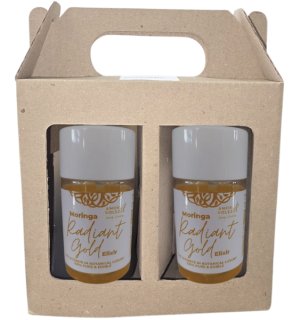2 Pack Combo Moringa Radiant Gold Elixir ( Oil ) 60 ml