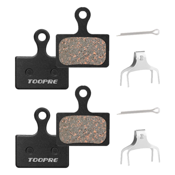 Toopre Bicycle Twin Pack Resin Semi Metal Disc Brake Pads TP-01G