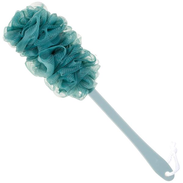 Back Scrubber for Shower Long Handle Bath Body Brush Soft Nylon Mesh Sponge