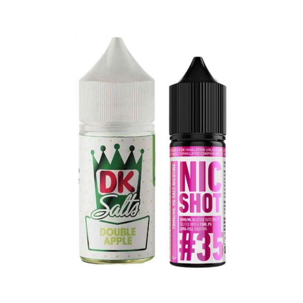 Donut King 30ml E-liquid 35MG Juice - Double Apple