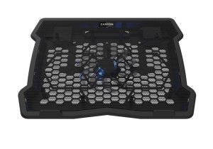 Canyon Cooling Stand for Laptops upto 15.6" - Fan with 2-Port USB 2.0 Hub