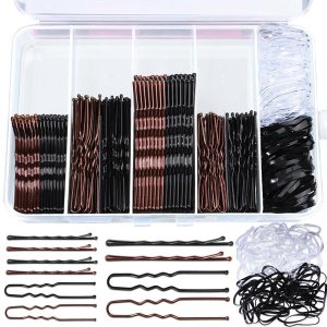 300-Piece Hair Pin Set with Storage Box - For Buns, Weddings &amp; Styling