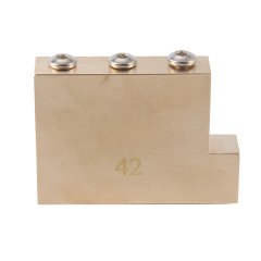 Solid L Shape Tremolo Brass Block for Floyd Rose 42Mm