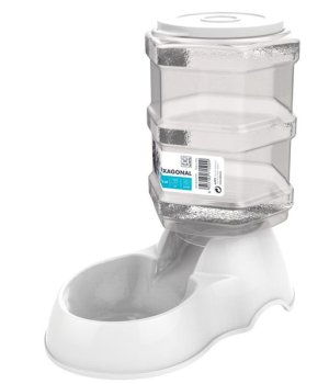 M-Pets Hexagonal Pet Food Dispenser - 3.5L