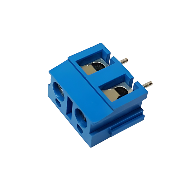 CEE7,5-2E 2-Way 7.5mm Screw Clamp Terminal Block 17A 250V Blue