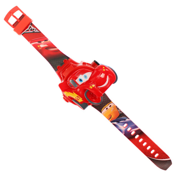 Kids Cartoon Character - Digital Watch with Projector Light - Captain Ameri