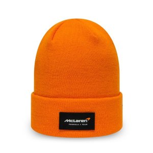McLaren New Era Essential Beanie - Team Orange
