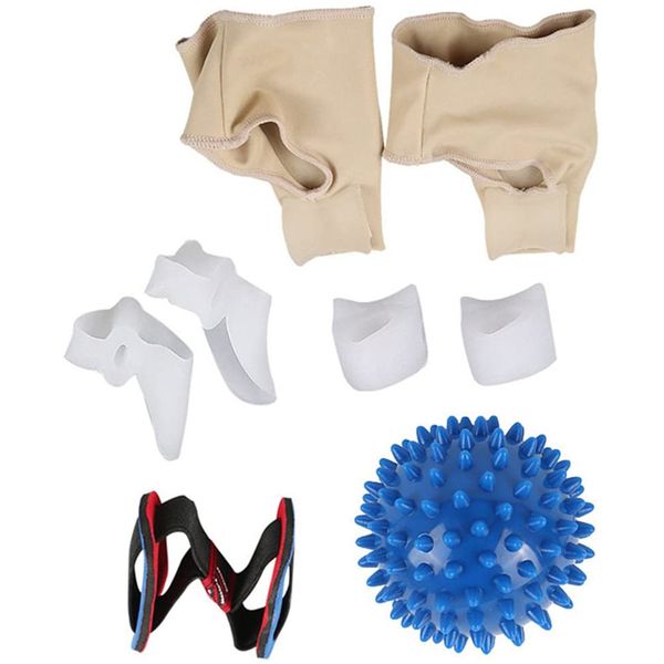 8 Pieces/Set Bunion Corrector &amp; Bunion Relief Sleeves Kit