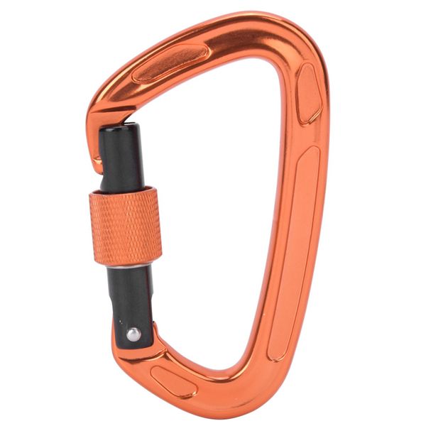Orange 7075 Aviation Aluminum Master Lock Carabiner