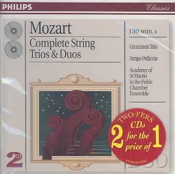 Pelliccia / Grumiaux Trio - String Trios &amp; Duos - Complete (CD)