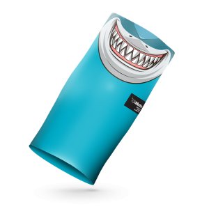 Climate Sport Kids Scarf (Mask / Face Shield) - Shark Face