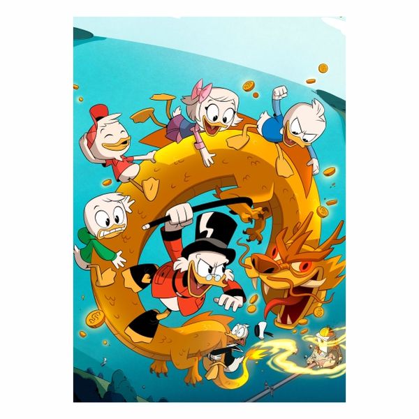 Ducktales Movie all Squad - A1 Poster