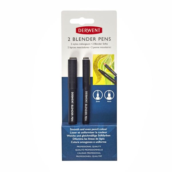Derwent Blender Pen, Set of 2, 2mm and 4mm nibs, 2302177