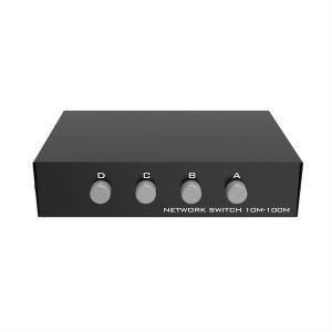 4 in 1 Out 100/1000Mbps Mini Gigabit Network Switch 5 Port