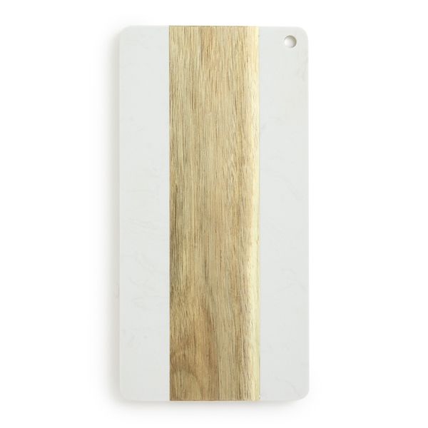 George &amp; Mason - Marble &amp; Acacia Cutting Board - 35cm