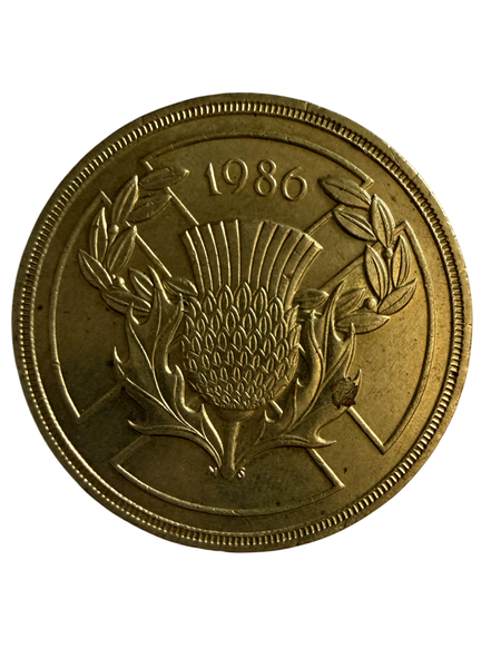 1986 UK 2 Pounds Commemorative issue Commonwealth Games