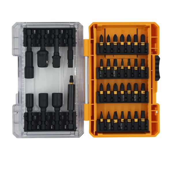 Bebona 37-Piece S2 Steel Impact Bit &amp; Adapter Set AY001-897