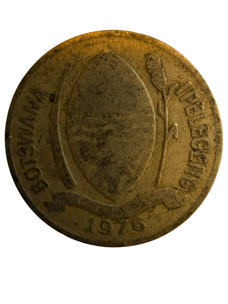 1976 Botswana 10 Thebe
