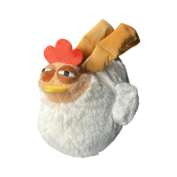 GuGu Chicken Plush Crossbody Bag - Soft Durable Fun Daily Accessory