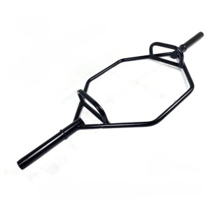 Hex Barbell Bar - 5CM - 1818 Fight - Black
