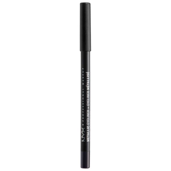 NYX Professional Makeup Metallic Eyeliner, Black Metal 06