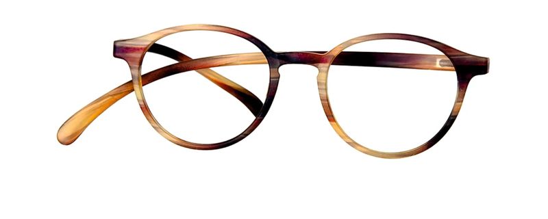 Klammeraffe Computer Glasses - Anti Blue Ray Filter: No. 12 Horn +0.0