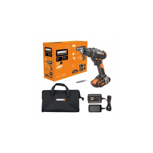 WORX Impact Drill 10mm 20V KIT