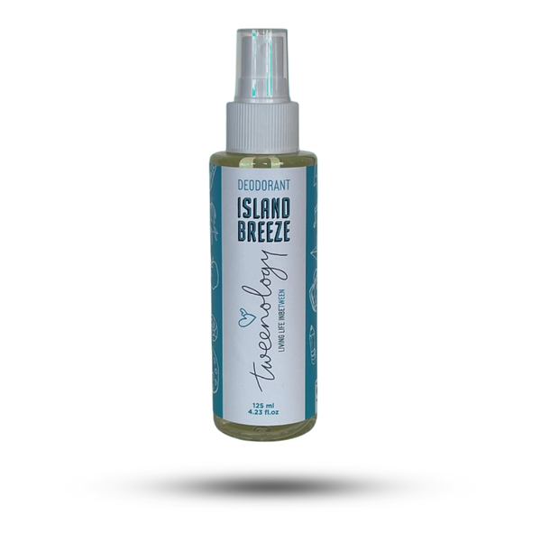 Tweenology Natural Deodorant Spray for Tweens - Island Breeze 125ml