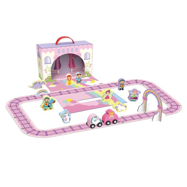 TookyToy - Enchanted Castle Story Box Play Set