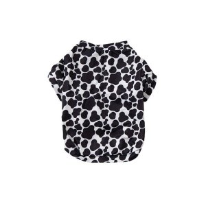 Dog T Shirt - Cow Print - Large