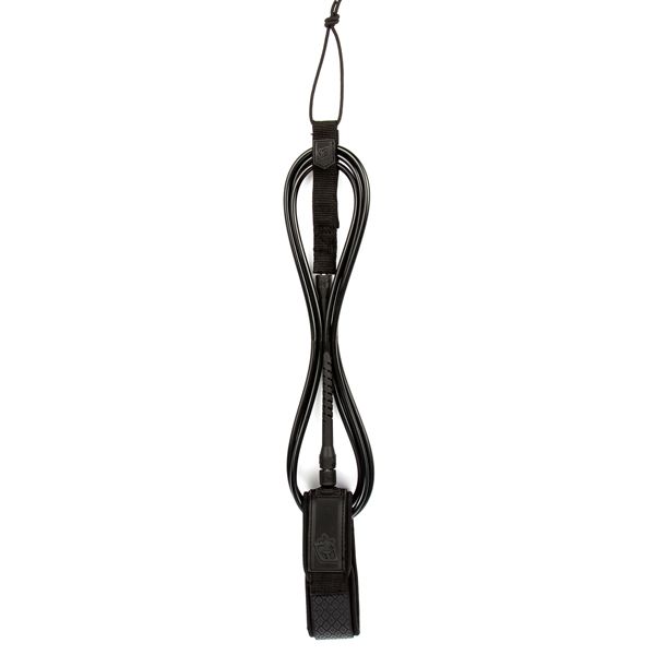 Creatures Longboard Knee 9 Leash : Black Black (LLK9009BKBK)