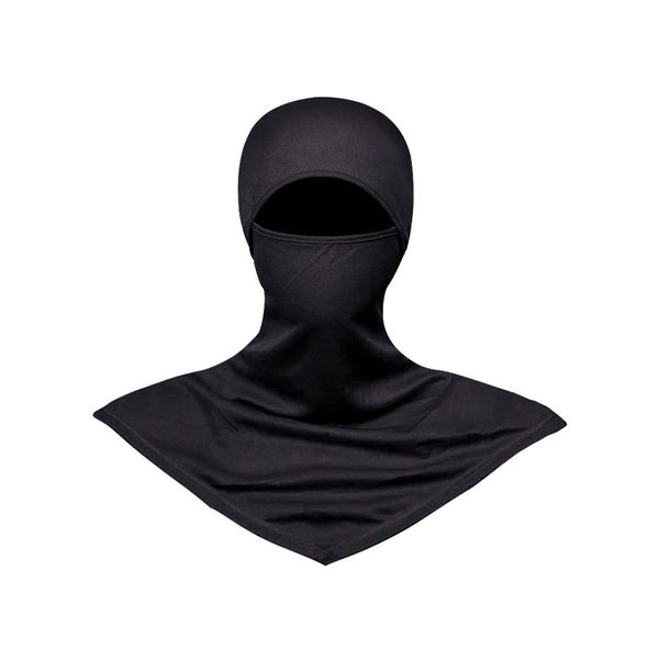 Balaclava Sun Protection Face Mask Motorcycle Hood Face Cover - Balck