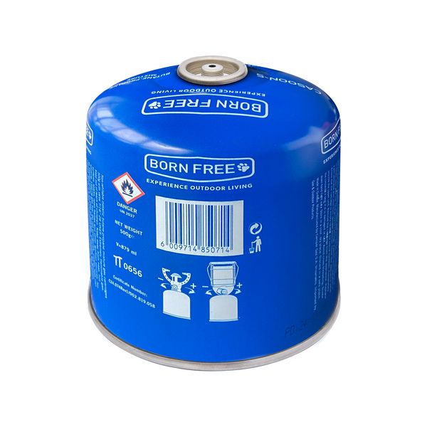 Born Free Resealable Gas Cartridge 500gr